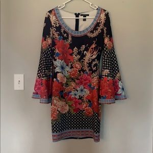 Bell sleeve dress